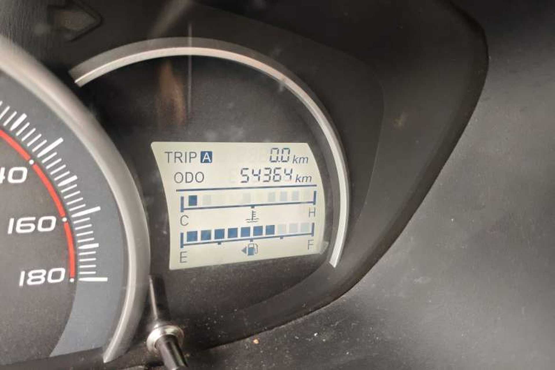 Used CHANGAN OSHAN Olisway 2015 1.2L Manual Enjoyment Model Odometer Close Up