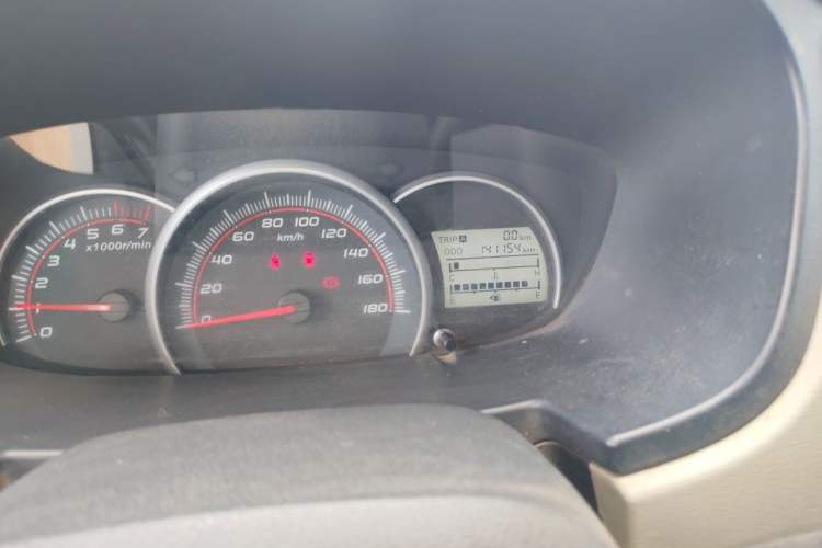 Used CHANGAN OSHAN Olisway 2015 1.2L Manual Enjoyment Model Odometer Close Up