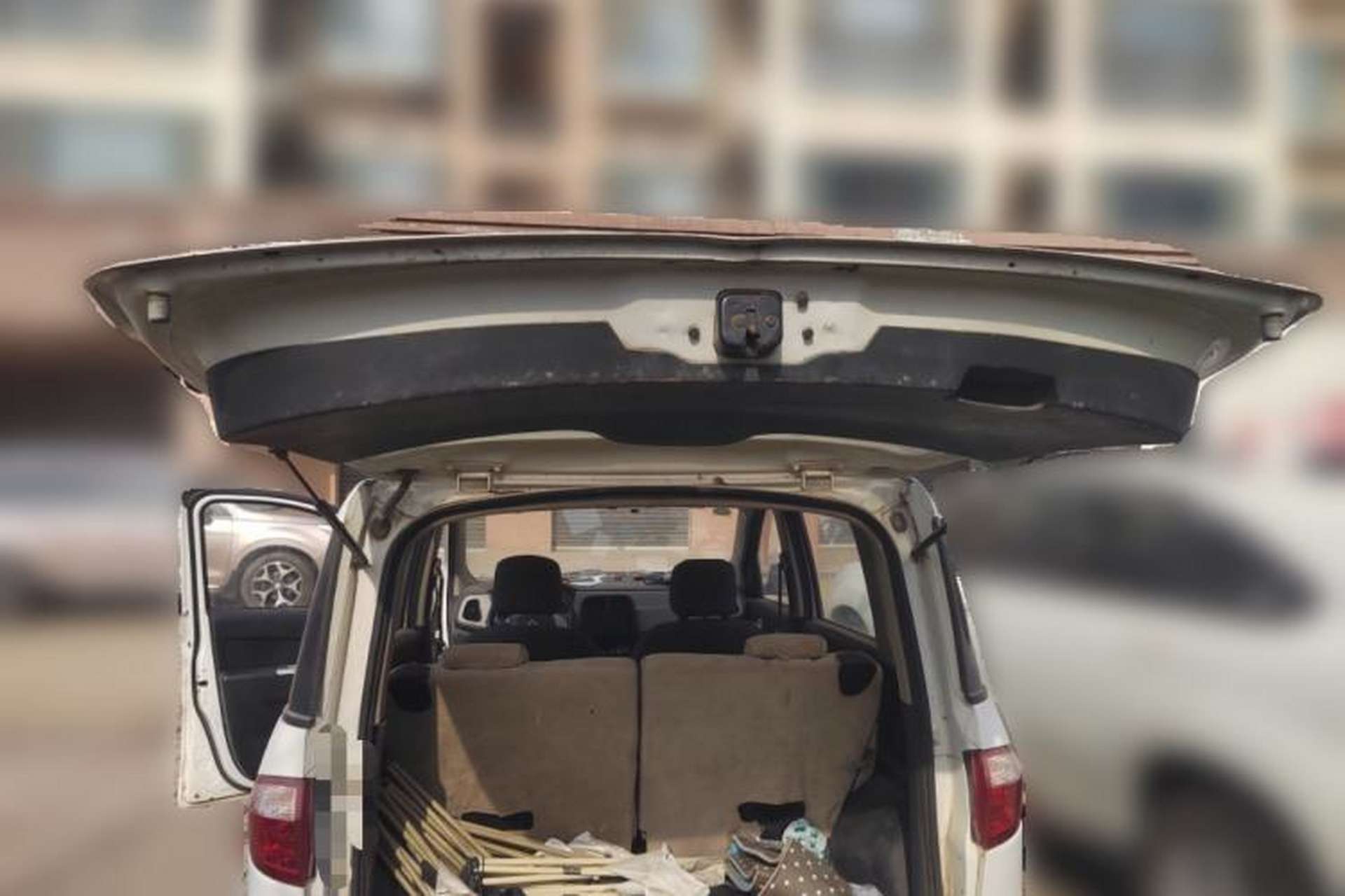 Used CHANGAN OSHAN Olisway 2015 1.2L Manual Enjoyment Model Trunk