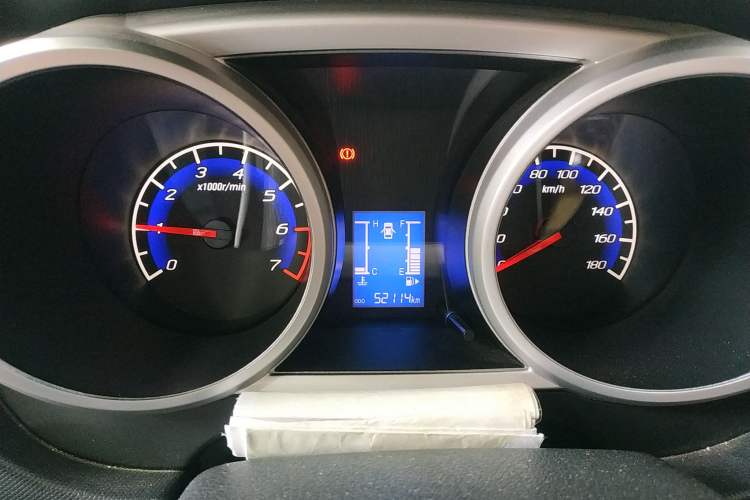 Used CHANGAN OSHAN Ounuo S 2014 1.5L Base Version Odometer Close Up
