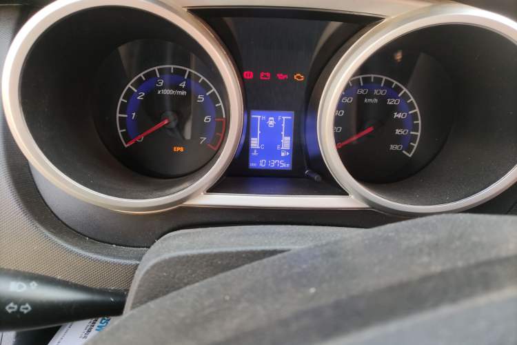 Used CHANGAN OSHAN Ounuo S 2014 1.5L Base Version Odometer Close Up