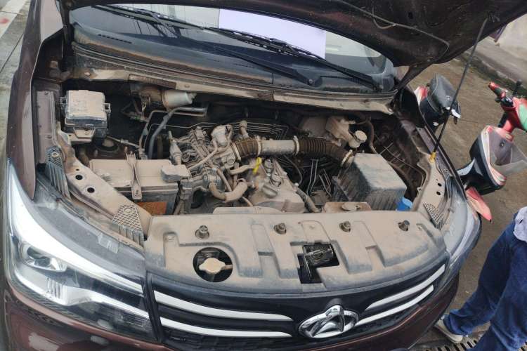 Used CHANGAN OSHAN Ounuo S 2021 1.5L Ono S Smart Edition Dual-Steaming Air-Conditioned Bus JL473QG Engine Bay