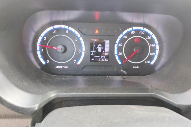 Used CHANGAN OSHAN Ounuo S 2021 1.5L Ono S Smart Edition Dual-Steaming Air-Conditioned Bus JL473QG Odometer Close Up