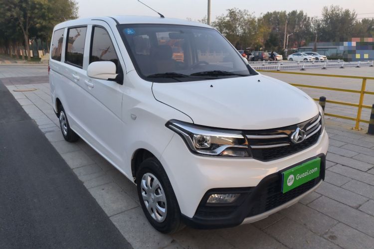 Used CHANGAN OSHAN Ounuo S 2021 1.5L Ono S Smart Edition Dual-Steaming Air-Conditioned Bus JL473QG Front Right 45 Deg