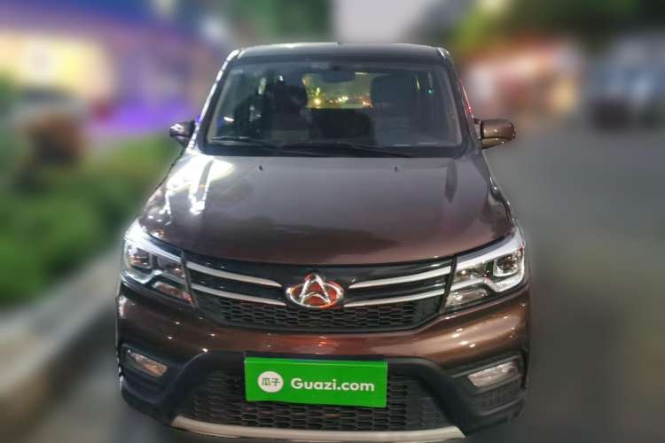 Used CHANGAN OSHAN Ounuo S 2023 1.5L Deluxe Edition Dual-Steaming Air-Conditioned Passenger Van JL473QG 7 Seats Front