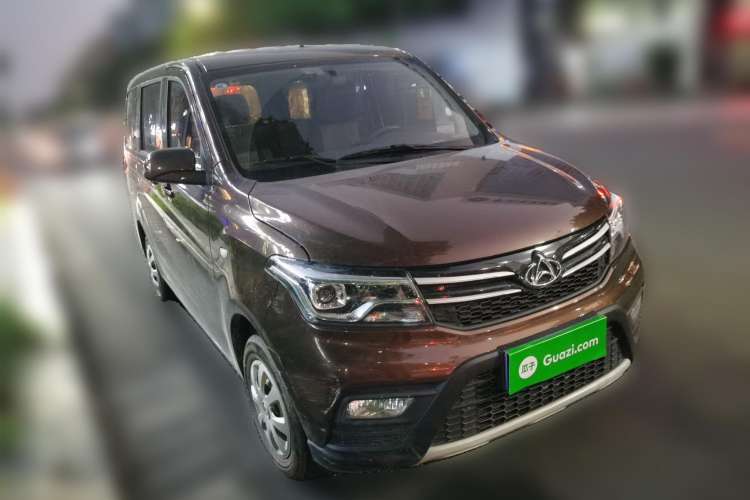 Used CHANGAN OSHAN Ounuo S 2023 1.5L Deluxe Edition Dual-Steaming Air-Conditioned Passenger Van JL473QG 7 Seats Front Right 45 Deg