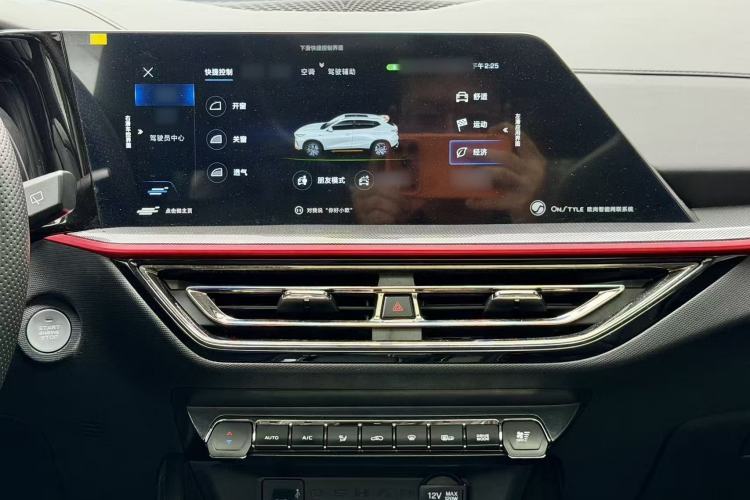 Used CHANGAN OSHAN X5 2021 1.5T DCT Flagship Edition Audio And AC Panel