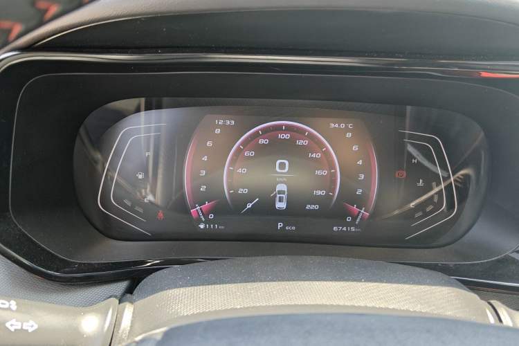 Used CHANGAN OSHAN X5 2021 1.5T DCT Flagship Edition Instrument Cluster