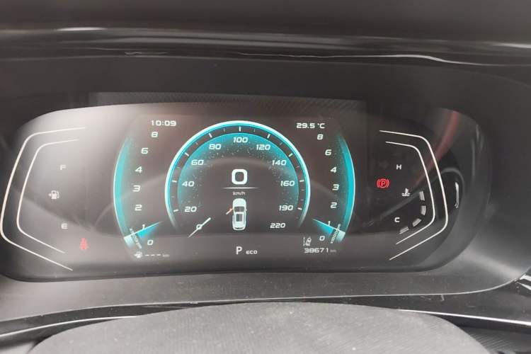 Used CHANGAN OSHAN X5 2021 1.5T DCT Flagship Edition Instrument Cluster