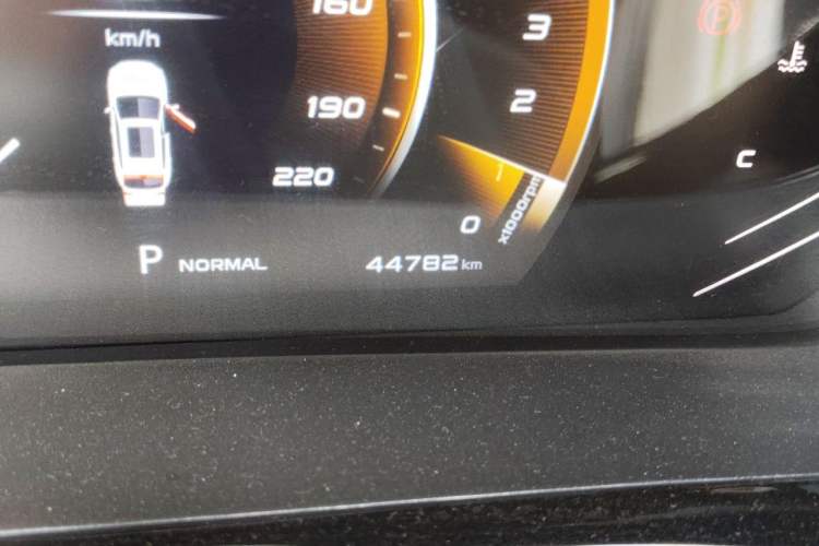 Used CHANGAN OSHAN X5 2021 1.5T DCT Prestige Edition Odometer Close Up