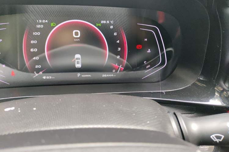 Used CHANGAN OSHAN X5 2021 1.5T DCT Prestige Edition Odometer Close Up