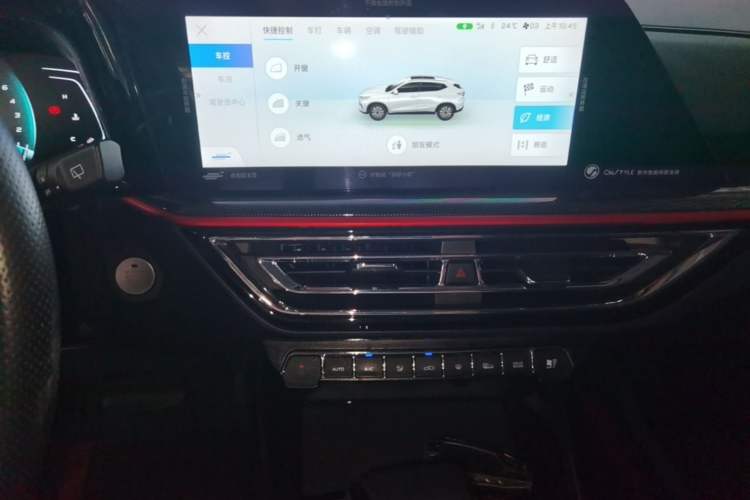 Used CHANGAN OSHAN X5 2021 1.5T DCT Prestige Edition Audio And AC Panel