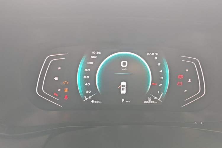 Used CHANGAN OSHAN X5 2021 1.6L CVT Flagship Model Instrument Cluster
