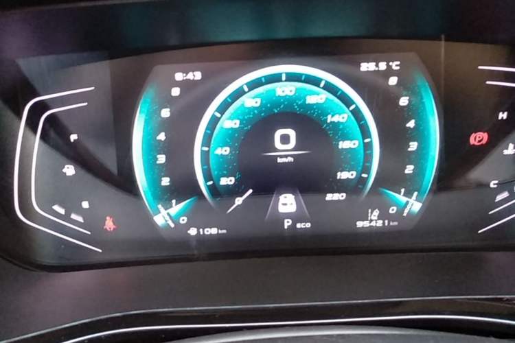 Used CHANGAN OSHAN X5 2021 1.5T DCT Flagship Edition Instrument Cluster