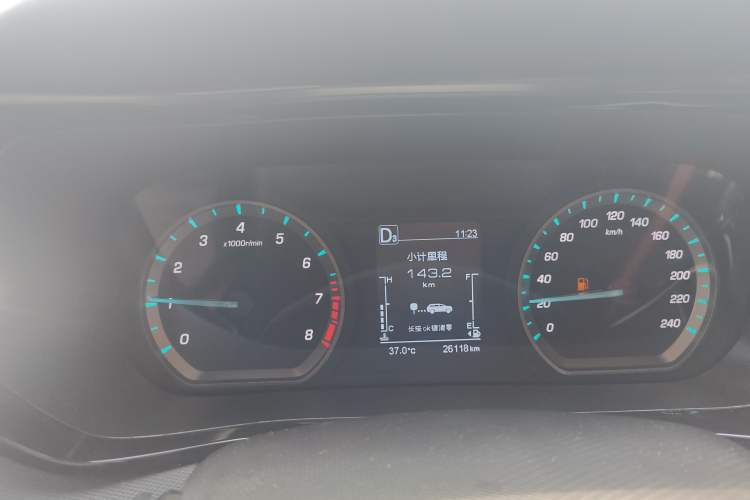 Used CHANGAN OSHAN X5 2021 Revised Version 1.5T DCT Luxury Edition Instrument Cluster