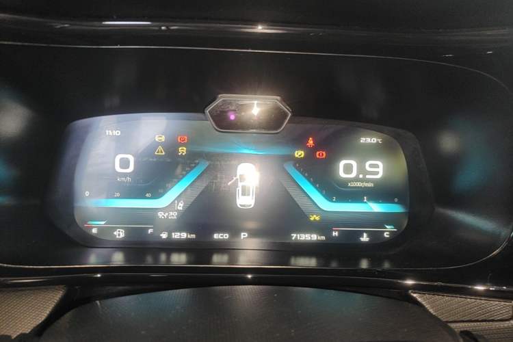 Used CHANGAN OSHAN X5 2021 1.5T DCT Flagship Edition Instrument Cluster