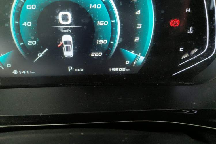 Used CHANGAN OSHAN X5 2021 1.5T DCT Prestige Edition Odometer Close Up