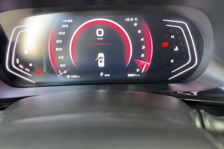Used CHANGAN OSHAN X5 2021 1.5T DCT Prestige Edition Odometer Close Up