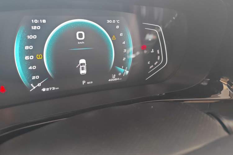 Used CHANGAN OSHAN X5 2021 1.5T DCT Flagship Edition Odometer Close Up