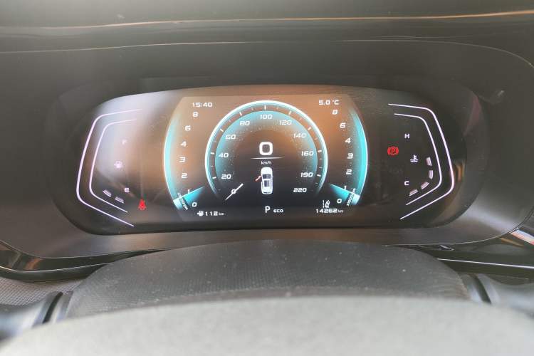 Used CHANGAN OSHAN X5 2021 1.5T DCT Flagship Edition Odometer Close Up
