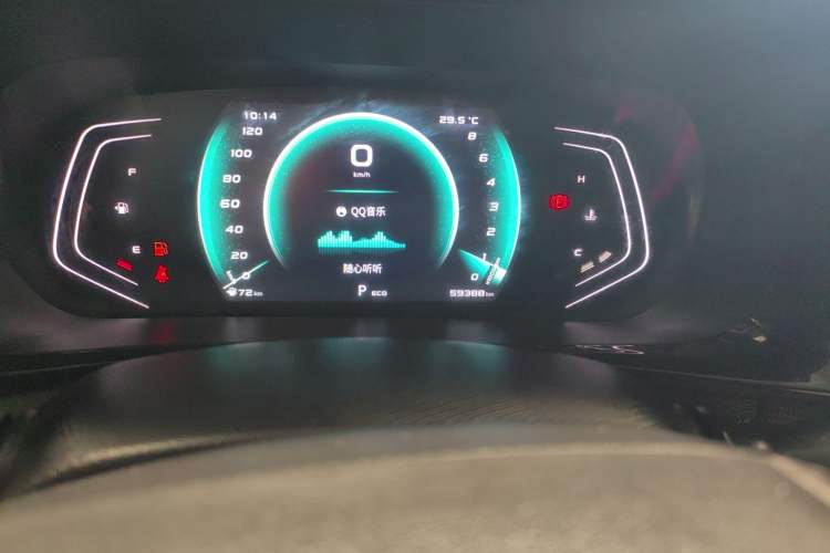 Used CHANGAN OSHAN X5 2021 1.5T DCT Flagship Edition Odometer Close Up