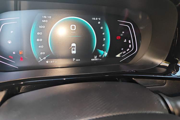 Used CHANGAN OSHAN X5 2021 1.5T DCT Flagship Edition Odometer Close Up