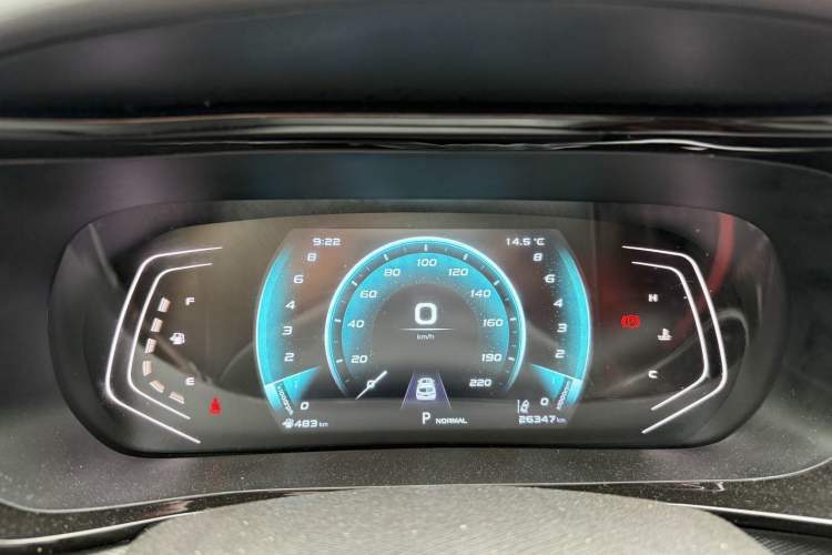 Used CHANGAN OSHAN X5 2021 1.5T DCT Flagship Edition Odometer Close Up