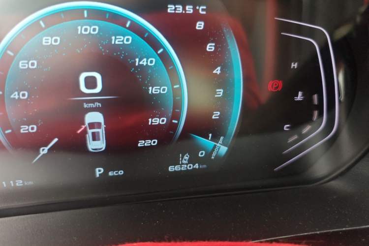 Used CHANGAN OSHAN X5 2021 1.5T DCT Flagship Edition Odometer Close Up