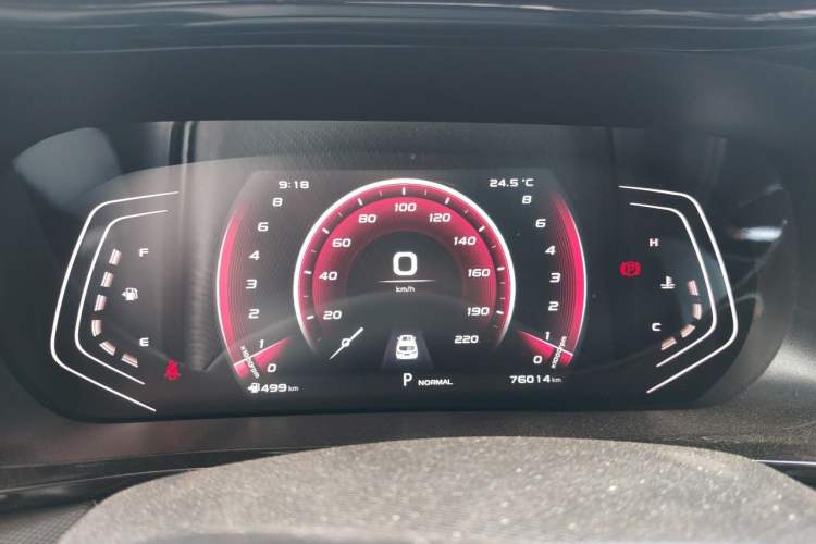 Used CHANGAN OSHAN X5 2021 1.6L CVT Luxury Model Instrument Cluster