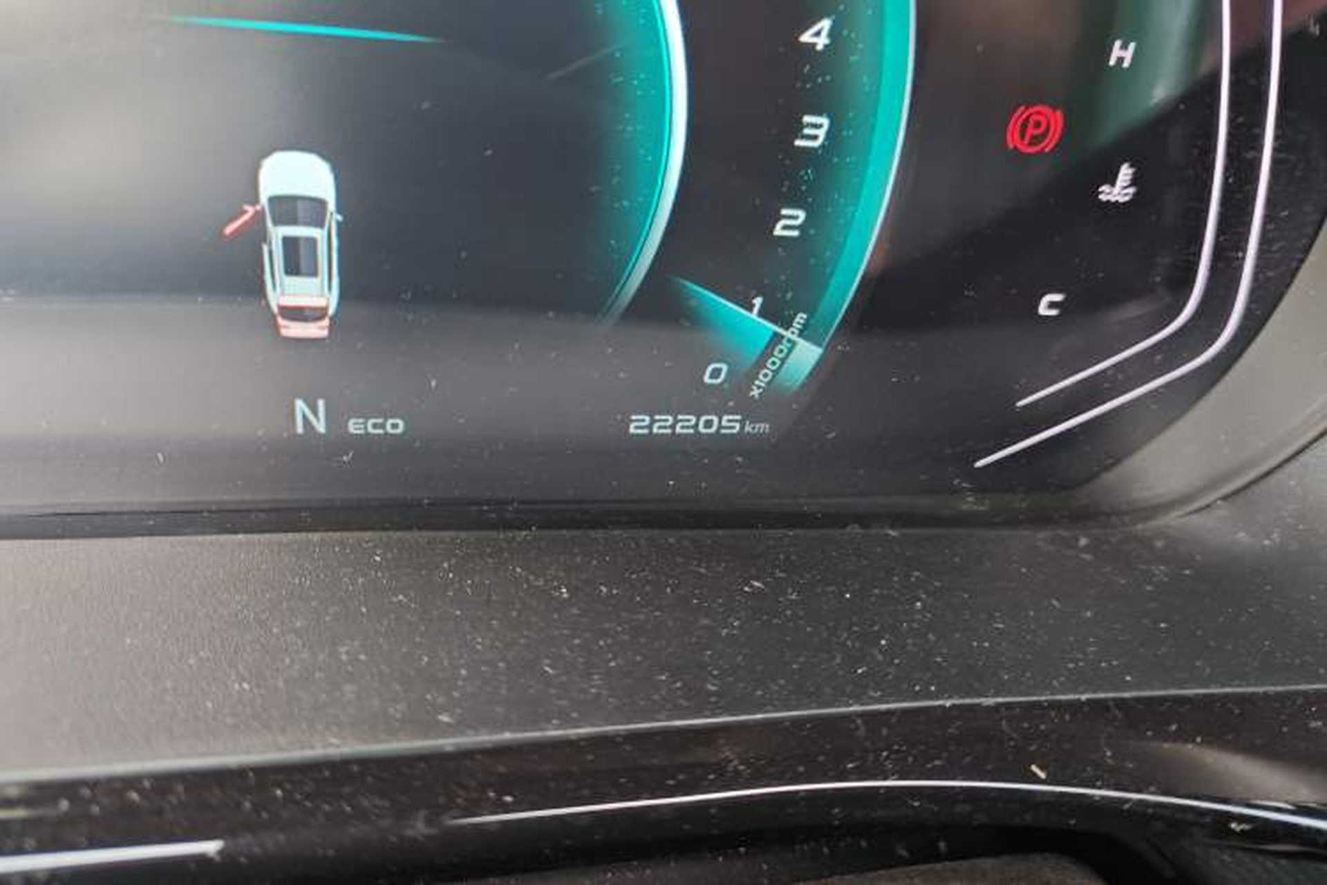 Used CHANGAN OSHAN X5 2021 1.5T DCT Prestige Edition Odometer Close Up