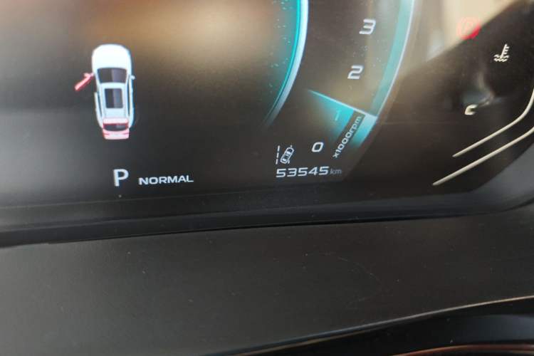 Used CHANGAN OSHAN X5 2021 1.5T DCT Flagship Edition Odometer Close Up