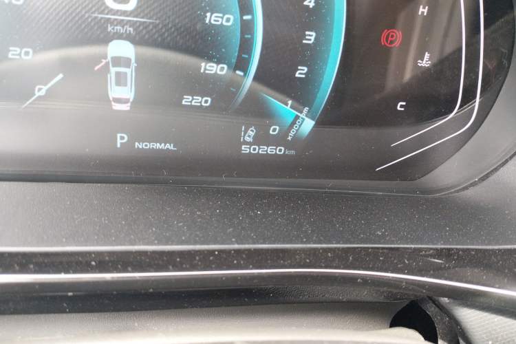 Used CHANGAN OSHAN X5 2021 1.5T DCT Flagship Edition Odometer Close Up
