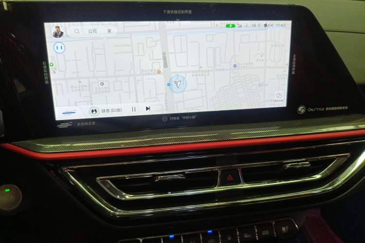Used CHANGAN OSHAN X5 2021 1.5T DCT Prestige Edition Audio And AC Panel