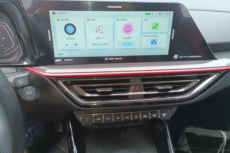 Used CHANGAN OSHAN X5 2021 1.5T DCT Flagship Edition Audio And AC Panel