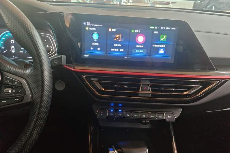 Used CHANGAN OSHAN X5 2021 1.5T DCT Flagship Edition Audio And AC Panel
