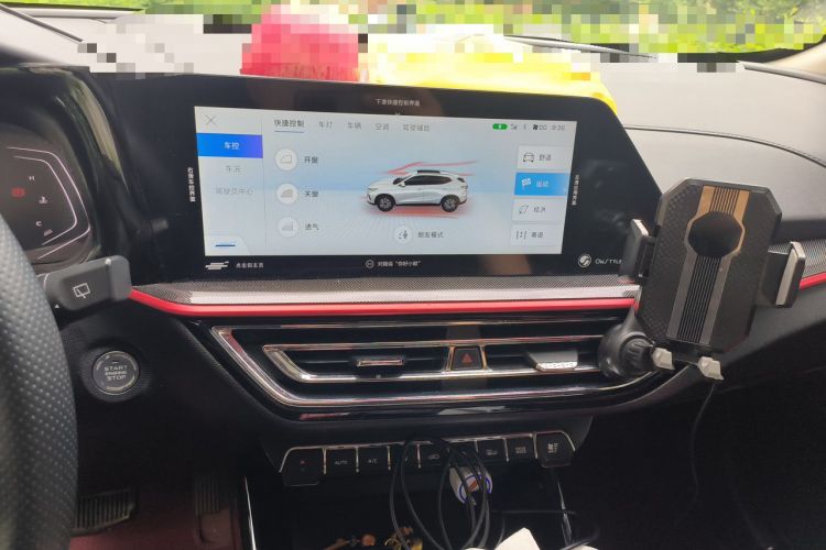 Used CHANGAN OSHAN X5 2021 1.5T DCT Prestige Edition Audio And AC Panel
