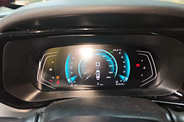 Used CHANGAN OSHAN X5 2021 1.5T DCT Flagship Edition Instrument Cluster