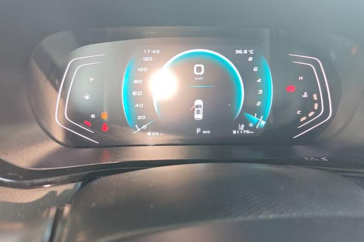 Used CHANGAN OSHAN X5 2021 1.5T DCT Flagship Edition Instrument Cluster
