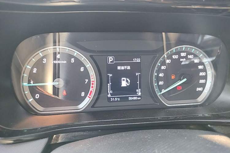 Used CHANGAN OSHAN X5 2021 Revised Version 1.5T DCT Luxury Edition Instrument Cluster