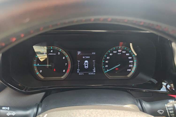 Used CHANGAN OSHAN X5 2021 Revised Version 1.5T DCT Luxury Edition Instrument Cluster