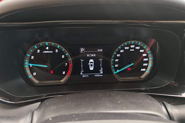 Used CHANGAN OSHAN X5 2021 Revised Version 1.5T DCT Luxury Edition Instrument Cluster