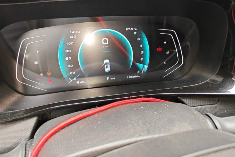 Used CHANGAN OSHAN X5 2021 1.5T DCT Prestige Edition Odometer Close Up