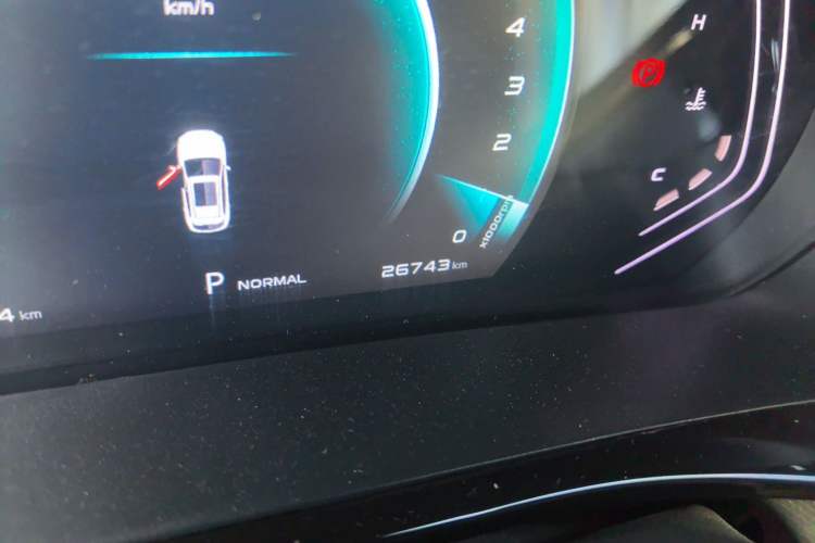 Used CHANGAN OSHAN X5 2021 1.5T DCT Prestige Edition Odometer Close Up