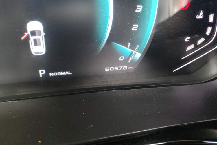 Used CHANGAN OSHAN X5 2021 1.5T DCT Flagship Edition Odometer Close Up
