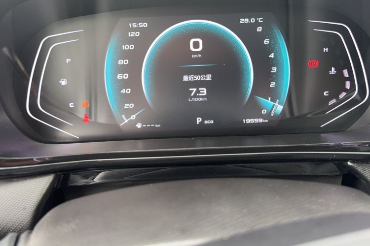Used CHANGAN OSHAN X5 2021 1.5T DCT Prestige Edition Odometer Close Up