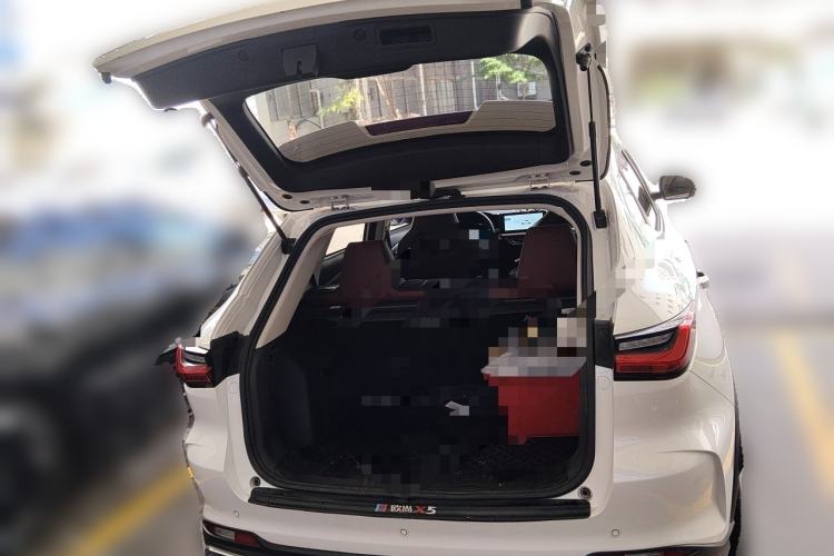 Used CHANGAN OSHAN X5 2021 1.5T DCT Flagship Edition Trunk
