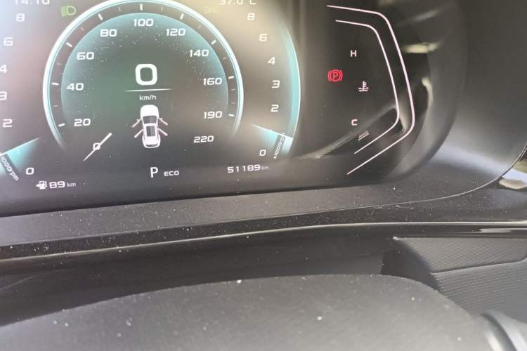 Used CHANGAN OSHAN X5 2022 1.5T DCT Xiake Edition Odometer Close Up