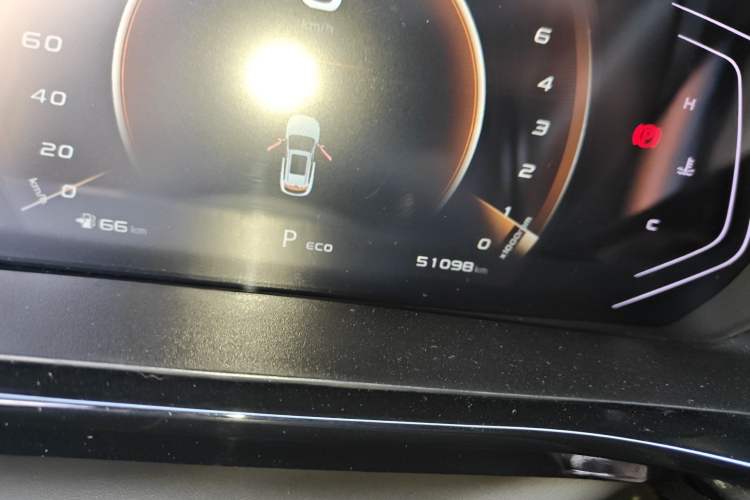 Used CHANGAN OSHAN X5 2022 Sport Edition 1.5T DCT Hurricane Sonic Odometer Close Up