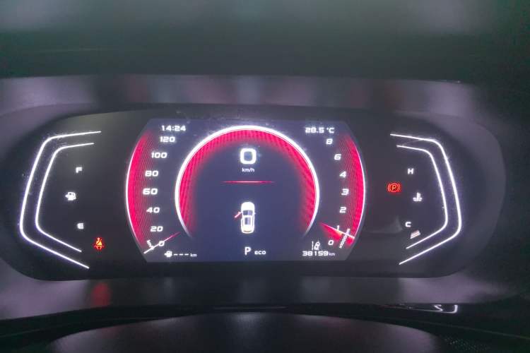 Used CHANGAN OSHAN X5 2022 Sport Edition 1.5T DCT Hurricane Sonic Odometer Close Up