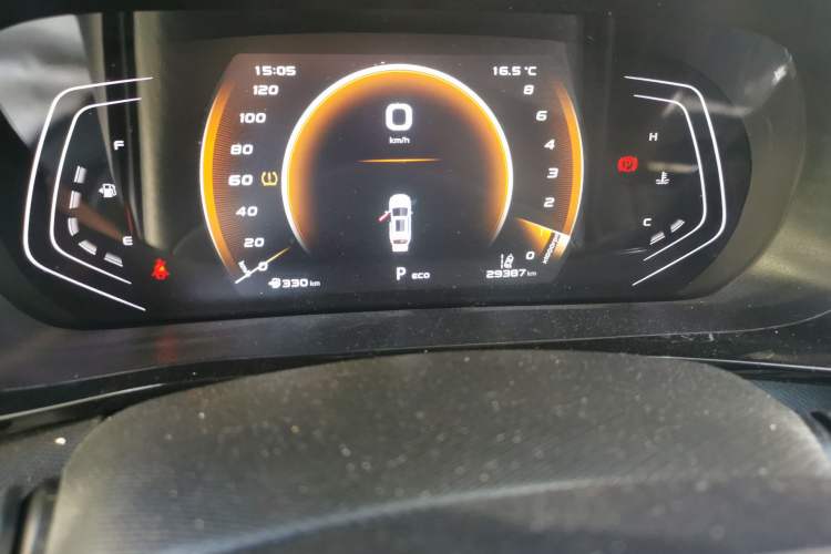 Used CHANGAN OSHAN X5 2022 1.5T DCT Tiger Roar Limited Edition Odometer Close Up